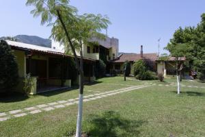 Zahrada ubytování Lotos Apartments