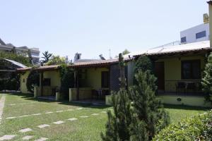 Zahrada ubytování Lotos Apartments