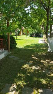 Zahrada ubytování Lotos Apartments
