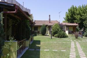 Zahrada ubytování Lotos Apartments