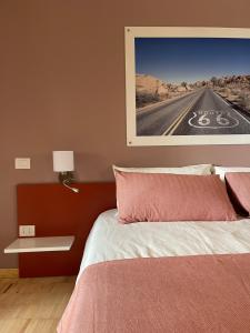 Postel nebo postele na pokoji v ubytování Motel Vespucci