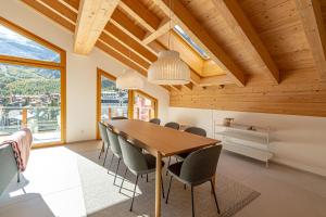 Posezení v ubytování Luxury Penthouse Sonnenhof