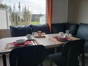 Istumisnurk majutusasutuses Holidaypark Klein Strand