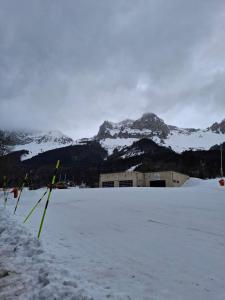 studio gresse en vercors during the winter
