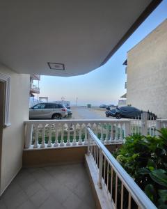 A balcony or terrace at House Spanos