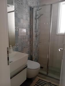 A bathroom at Angolo di Grecia