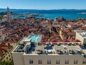 Pogled na destinaciju Split ili pogled na grad iz hotela