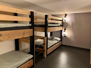 Postel nebo postele na pokoji v ubytování Chalet Charbon