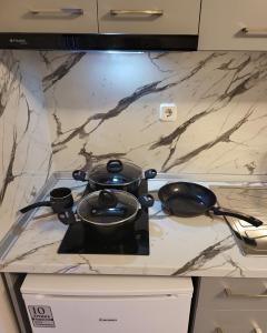 A kitchen or kitchenette at House Spanos