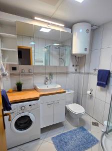 Koupelna v ubytování Montenegro Apartments Utjeha + 37 fotografií