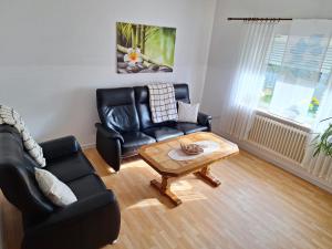 Posezení v ubytování Ferienwohnung Elfriede