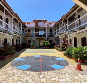Budova, kde se hotel nachází