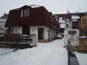Hotel u Kapra v zimě