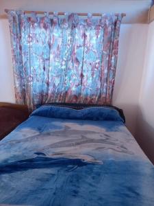 Postel nebo postele na pokoji v ubytování Cabaña del Lago 2