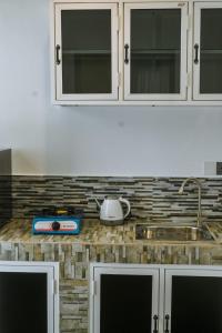 Kuchyň nebo kuchyňský kout v ubytování C & D Apartments