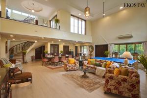 Posezení v ubytování EKOSTAY - Casa Amado