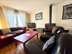 Posezení v ubytování LEscaleVintage- Balneo - Jardin - Proche mer