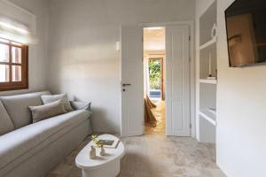 Posezení v ubytování Om Living Pelion