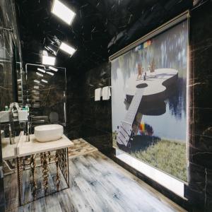 Koupelna v ubytování Avrasya Inn Hotel + 37 fotografií
