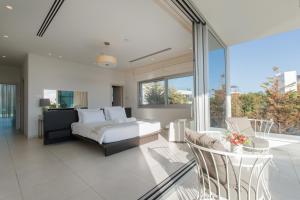 Χώρος καθιστικού στο Vivo Mare Beachfront Villas - Emerald