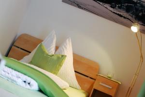 Posteľ alebo postele v izbe v ubytovaní Ferienwohnung Seifterhof