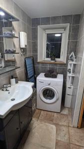 Phòng tắm tại Gîte Bohème