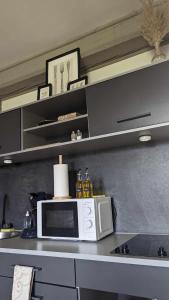 Nhà bếp/bếp nhỏ tại Gîte Bohème