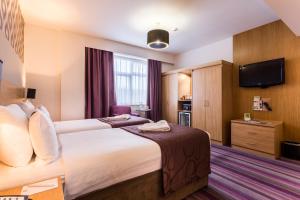Postel nebo postele na pokoji v ubytování Holiday Inn Darlington-A1 Scotch Corner by IHG