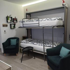 Postel nebo postele na pokoji v ubytování holiday home il tuo piccolo angolo di paradiso