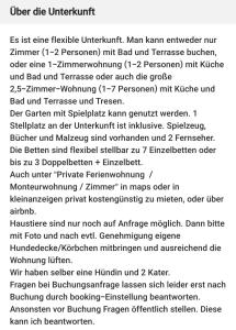 Galeriebild der Unterkunft Private 1-2,5 -Zimmer-Wohnung mit Terrasse in Zülpich