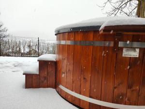 Domek Tuni v zime