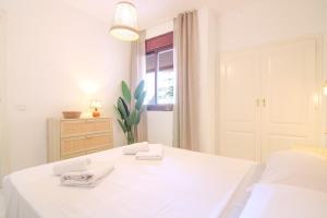 Ένα ή περισσότερα κρεβάτια σε δωμάτιο στο Riurau Home - 1ª linea Topacio +11 φωτογραφίες