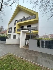 Bygningen som lejligheden ligger i