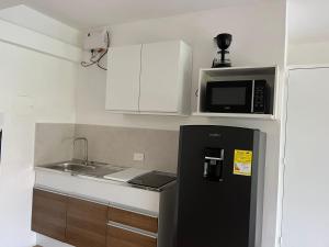 Köök või kööginurk majutusasutuses Poblado Park Apartamento-Estudio