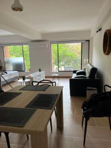 Istumisnurk majutusasutuses Poblado Park Apartamento-Estudio
