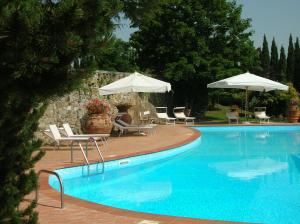 The swimming pool at or close to Rocca Di Castagnoli