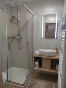 Koupelna v ubytování Chata penzion Zuberec + 32 fotografií