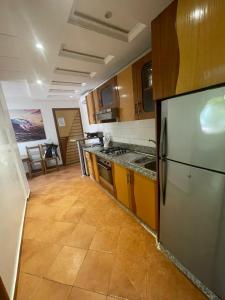 Kuchyň nebo kuchyňský kout v ubytování Imi ouaddar taghazout residence amlal