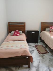 Postel nebo postele na pokoji v ubytování Excelente Casa de campo perto de BH + 14 fotografií