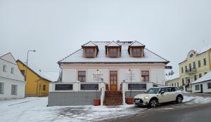 Budova, kde se bed and breakfast nachází