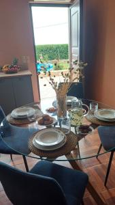 Posedenie v ubytovaní Great sea view apartment kokkini hani