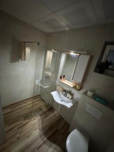 Koupelna v ubytování Jokica apartmani
