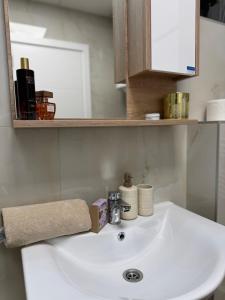 Koupelna v ubytování Jokica apartmani