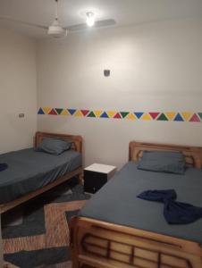 a bedroom with two beds at Elephantina sobek in Aswan
