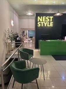 Posezení v ubytování Nest Style Santiago
