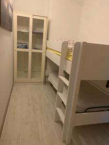 Postel nebo postele na pokoji v ubytování Fewo Lange