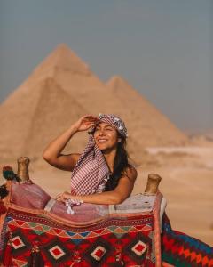 Gostje med bivanjem v nastanitvi Aura pyramids view
