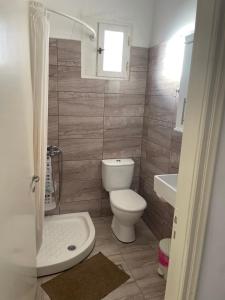 Koupelna v ubytování NAFSIKA Apartments