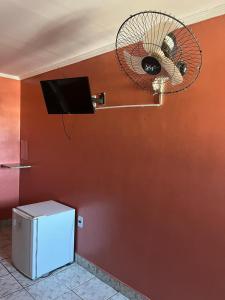 TV a/nebo společenská místnost v ubytování Hotel Paradise