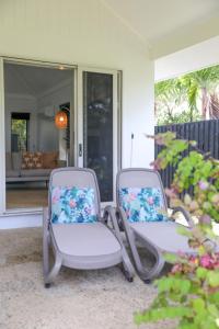 Zahrada ubytování Makayla Palms